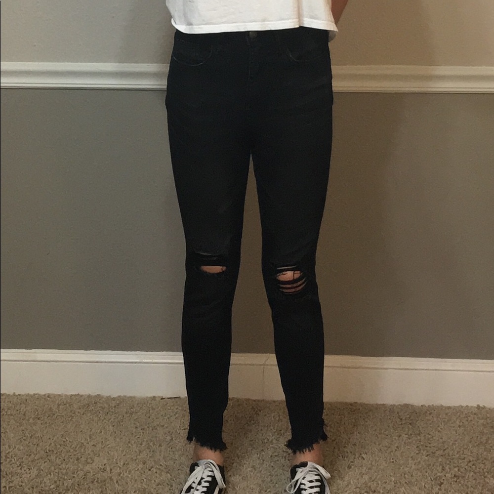 Wild Fabe High-rise skinny jeans size 2